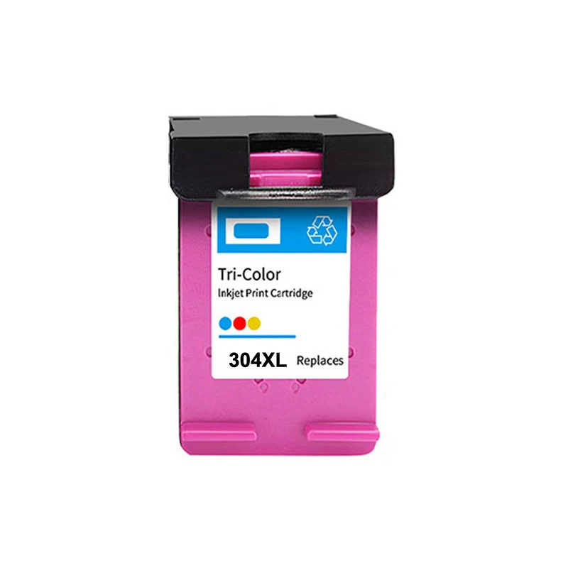 Color 304xl Ink Cartridges Refillable For Hp 304 XL Hp304 Deskjet 2620 3700 3720 3752 5000 5010 5020 5030 5032 5034 MDUG (1pc)