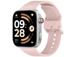 Pulseira De Silicone Com Fivela De Pino E Listras Verticais Em Cor Sólida Para Redmi Watch 6