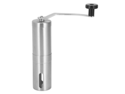 Moedor de café manual portátil de aço inoxidável com alça ergonômica para uso doméstico e escritório S/MARCA
