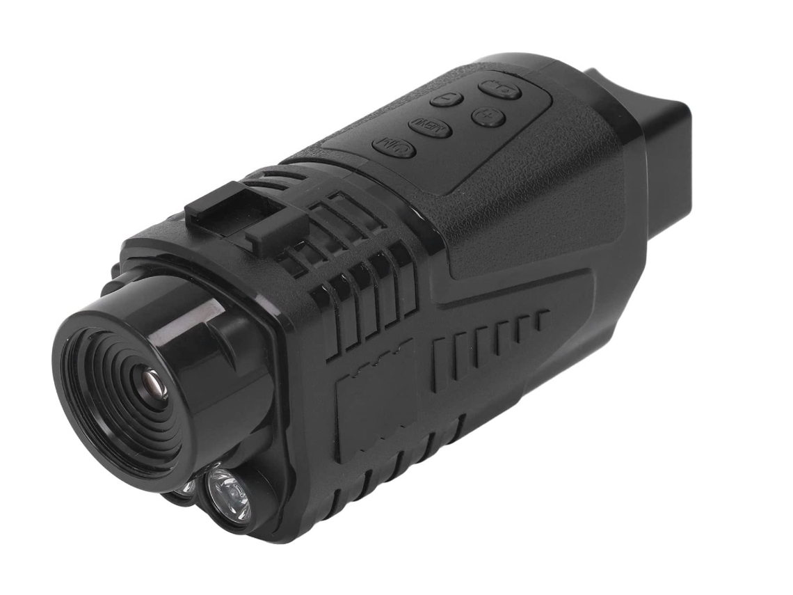 Monocular De Visão Noturna Digital Para Escuridão, Binóculos De Visão Noturna Infravermelho De Longa Distância 1080p Full Hd, Preto Bestvite