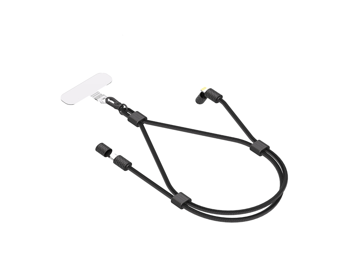 Cabo de Ombro Usb c para Lightning 60w Power Delivery Ajustável FORCE POWER