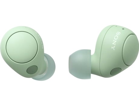 Pré-venda Auriculares Bluetooth True Wireless SONY WFC700NG (In Ear - Microfone - Verde)