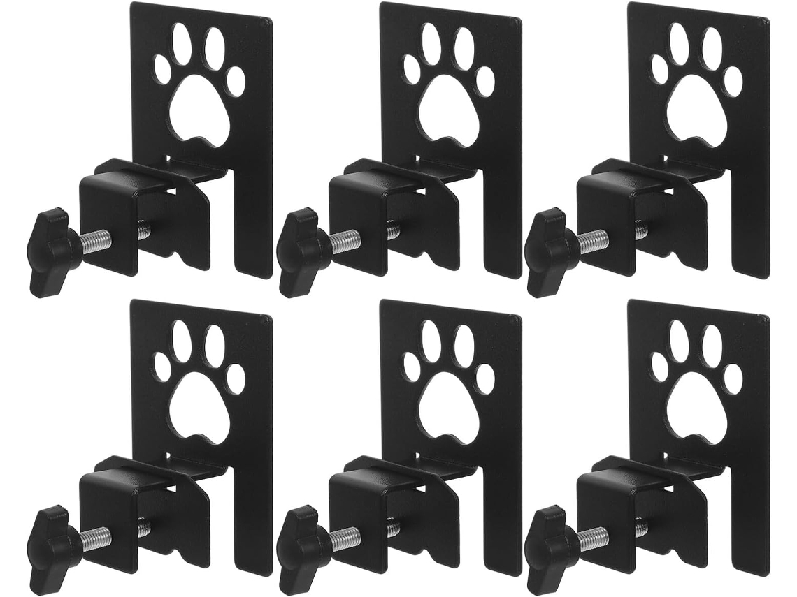 Conjunto De 4-presilhas Antiderrapantes Para Colchão Shineofi, Em Aço Inoxidável Preto, Com Design Ajustável E Forte