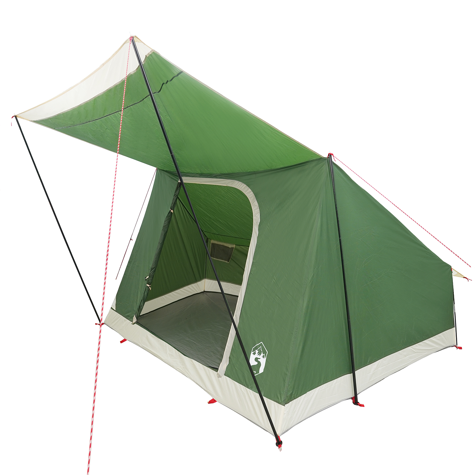 Tenda Familiar Vidaxl Verde Poliéster (282x225x154 Cm)