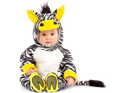 Fato de Bebé MY OTHER ME zebra com capuz e cauda (Tam: 12-24 Meses)
