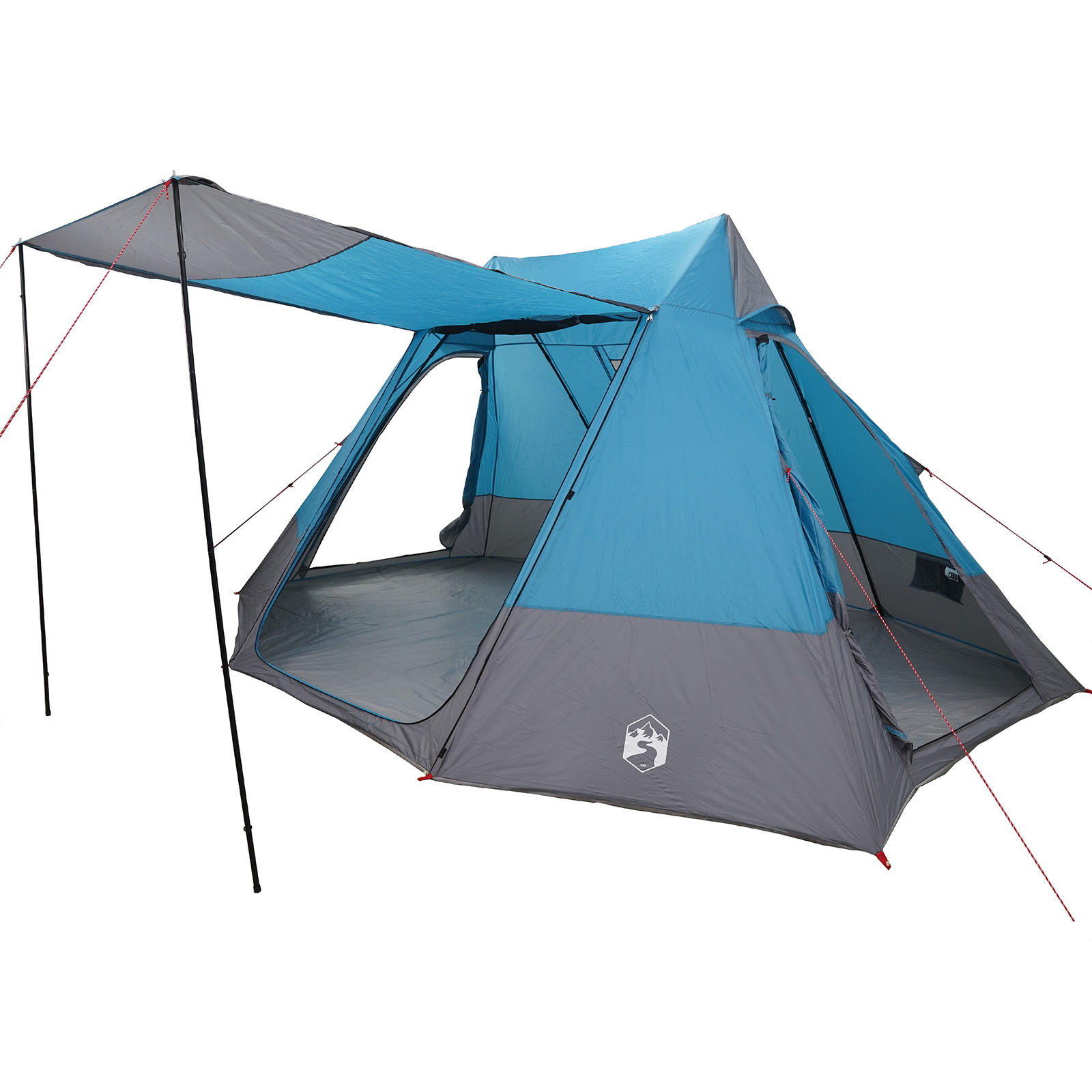 Conjunto 1 Barraca De Camping Vidaxl Azul Tafetá (482 X 360 X 227 Cm)