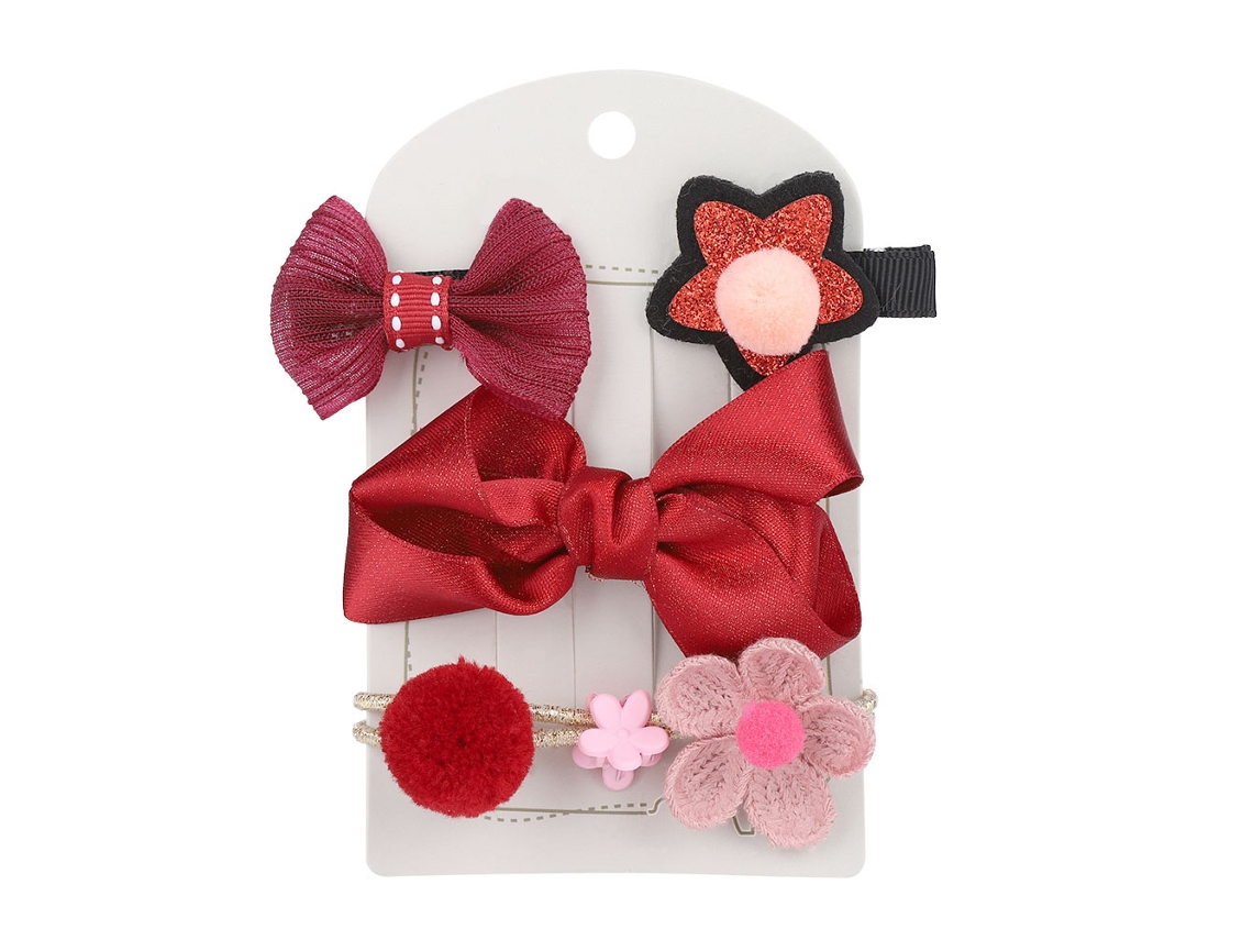 Accessório Capilar Infantil Com Design Primavera E Decoração