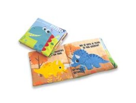 Livro Meu Amigo Dino Livro De Pano De Zastras (português Do Brasil)