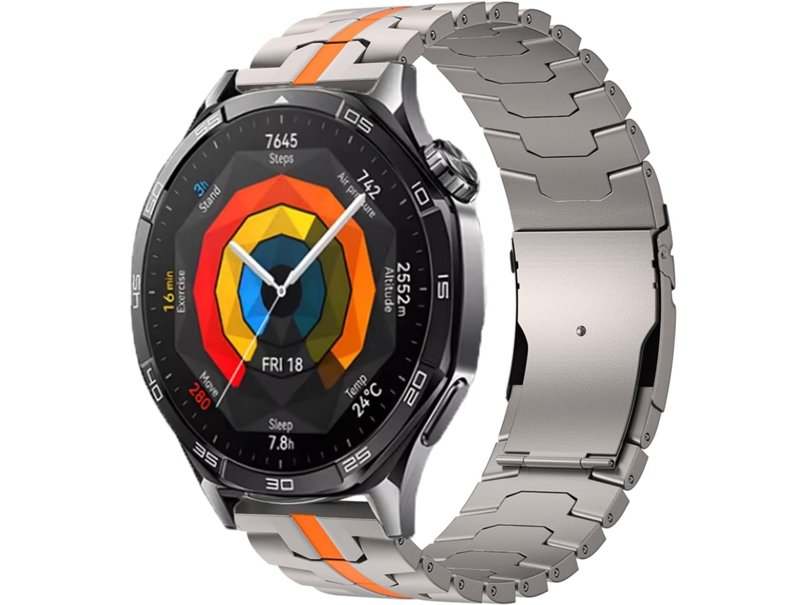 Pulseira de couro com 22 Mm Alta Qualidade Confortável Resistente S/MARCA