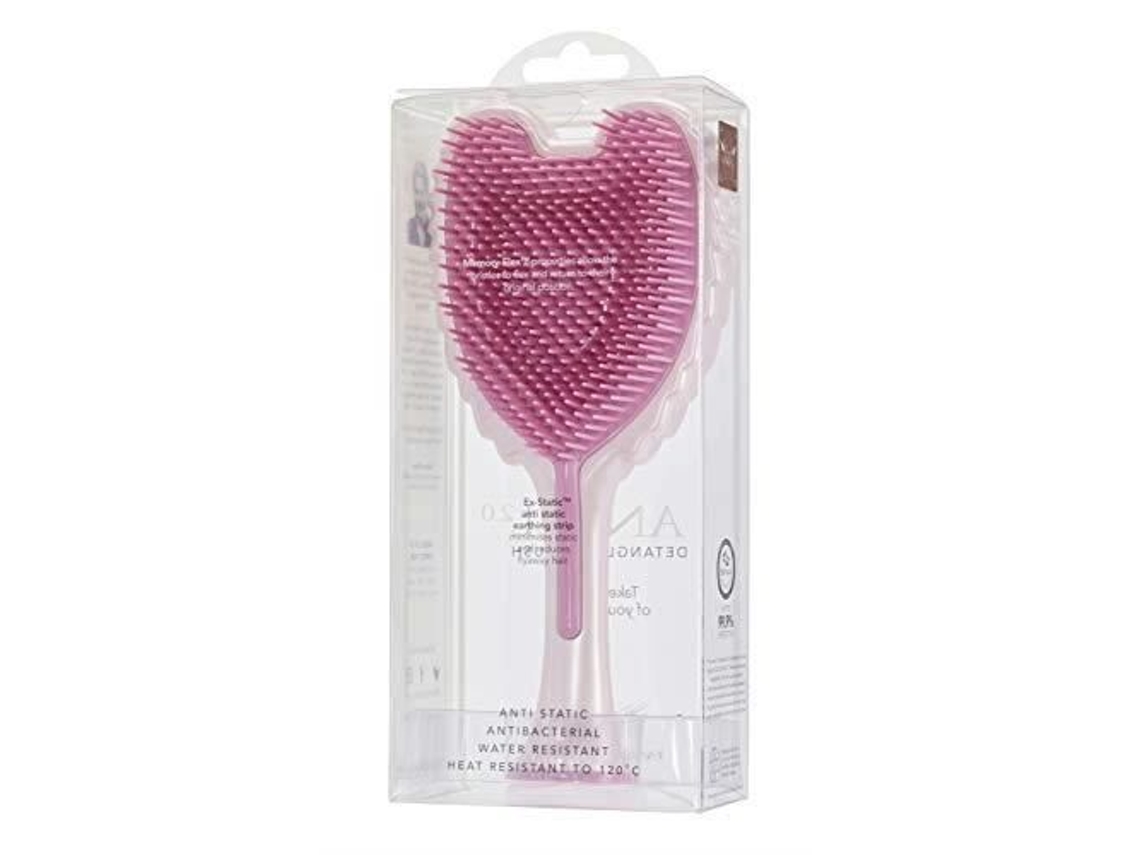 Escova De Cabelo Tangle Angel 1 Peça 100 G Tangle Angel 21722 Rosa Brilhante Mista