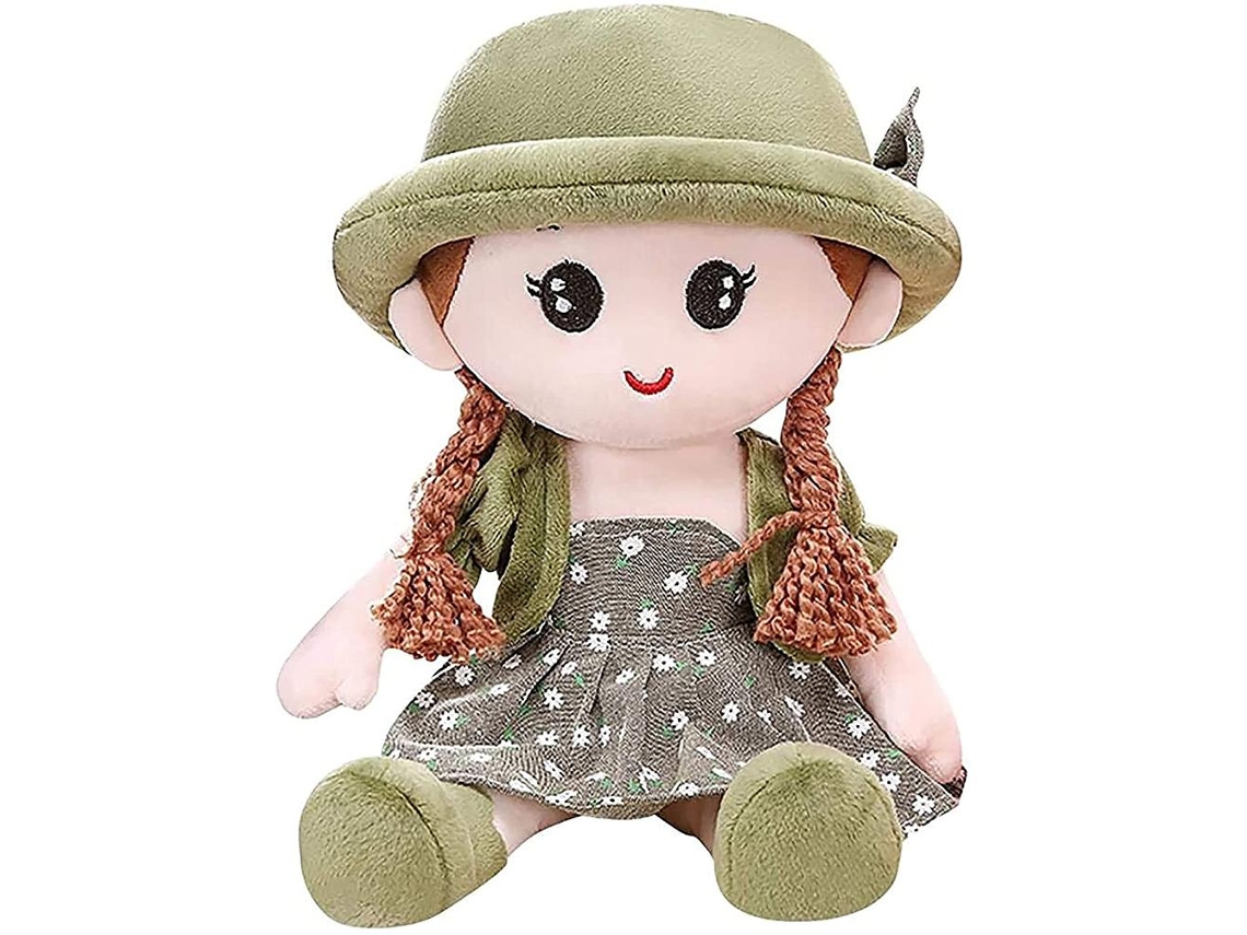 Walshlxq muñeca de Trapo Suave para Bebê Menina, Peluche de Princesa, Brinquedo de Peluche, Decoração para Quarto Infantil