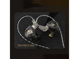 Fones De Ouvido Qkz Hifi Com Redução De Ruído