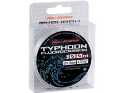 Linha de Pesca de fluorcarbono KALI KUNNAN Fluorocarbono Typhoon (0.220 mm - 0,40 mm)