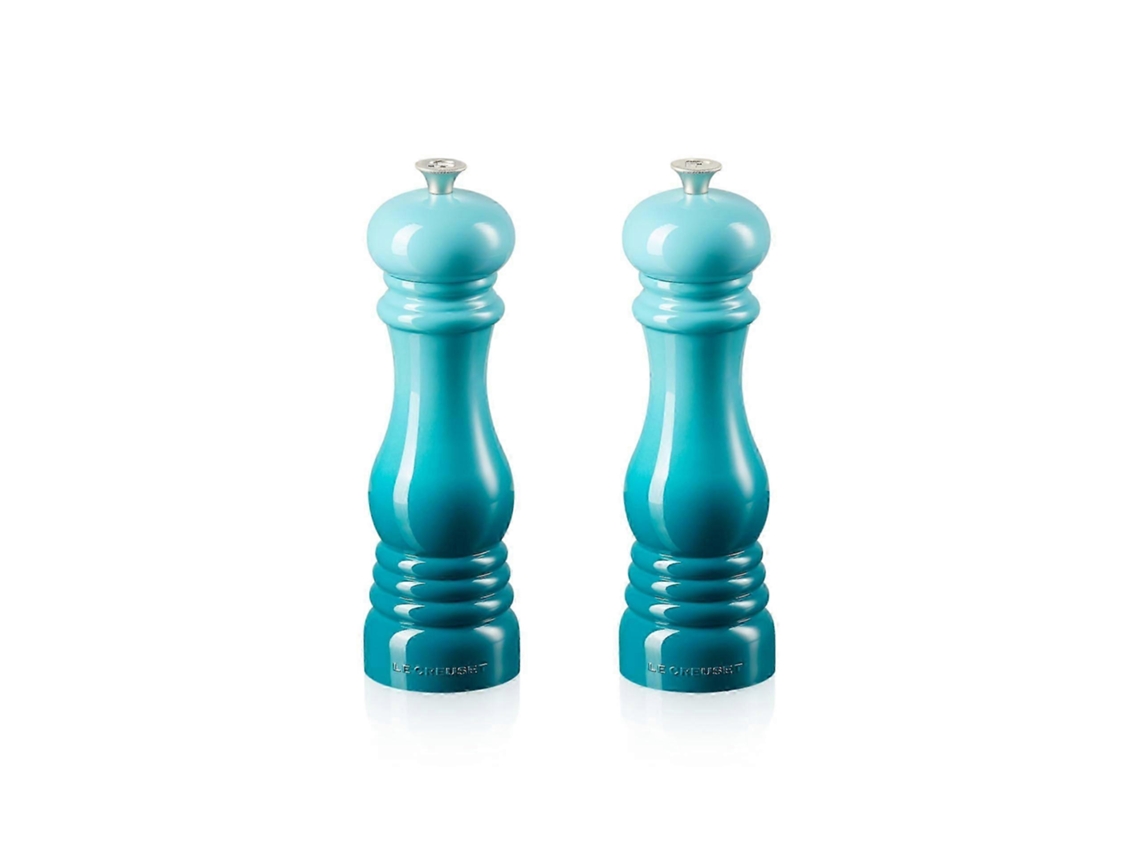 Conjunto Moedores Sal E Pimenta Caribenhos 8 Polegadas