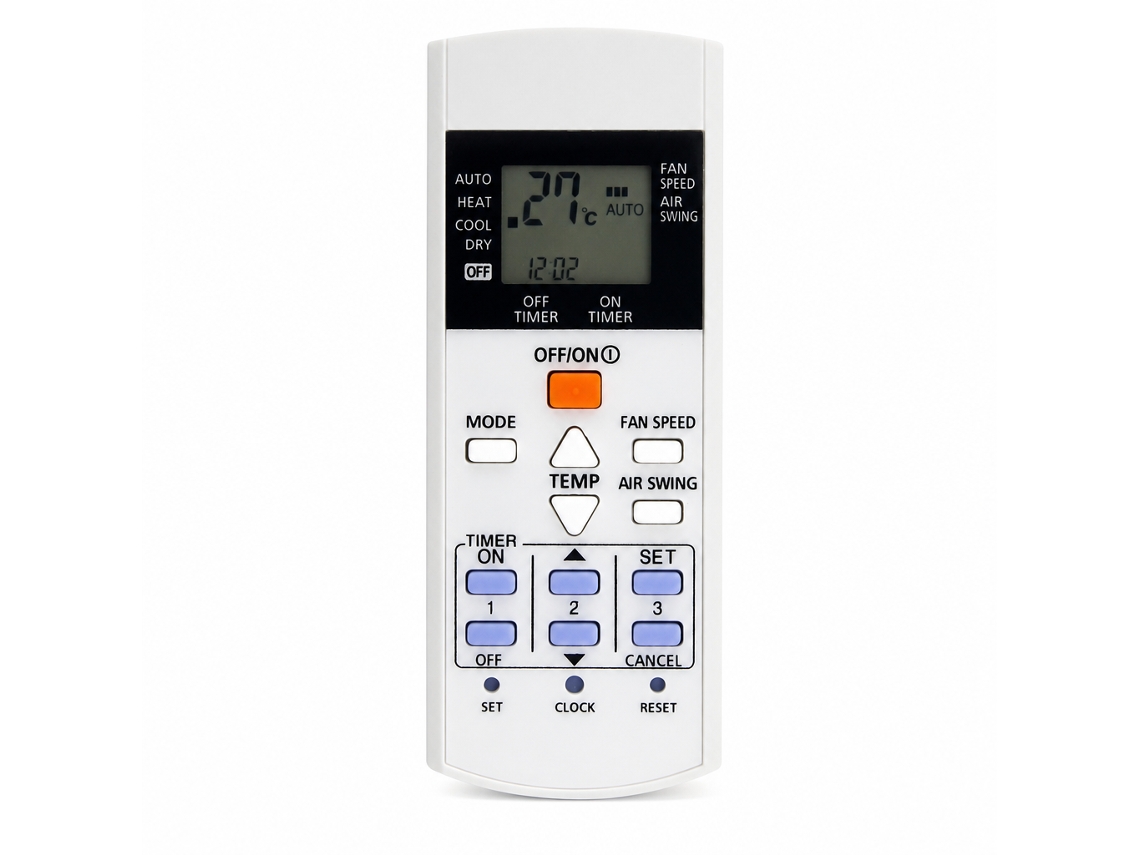 Comando À Distância Para Ar Condicionado Compatível Com Panasonic A75c3623, A75c3716, 3297, 3625, 3407, 3399_zhd
