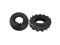 Pneu 13x5.00-6 com câmara de ar para jardim, ATV e UTV.