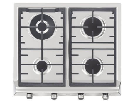 Placa de Gás TEKA EX 60.1 4G AI AL DR (Gás Natural - 58 cm - Inox) — Gás Natural | Largura: 58 cm