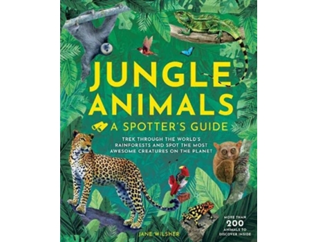 Livro Jungle Animals De Jane Wilsher (inglês - Capa Dura)
