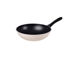 Wok Ø26 Cm em Alumínio Forjado Branco Expert Nerja SAN IGNACIO