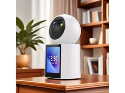 Câmara de Vigilância Doméstica Wi fi, Monitoramento de Animais de Estimação/bebês, Áudio Bidirecional com Visão Noturna, Ideal para Criança STELASPLEN