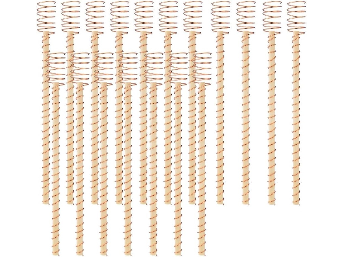 Conjunto De 18 Peças De Antenas De Cobre Para Eletrocultura De Plantas De Jardim, Com 30 Cm De Compr Gokoco