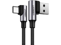 Cabo UGREEN Us176 20855 (USB-C - 0.5 m - Cinzento)