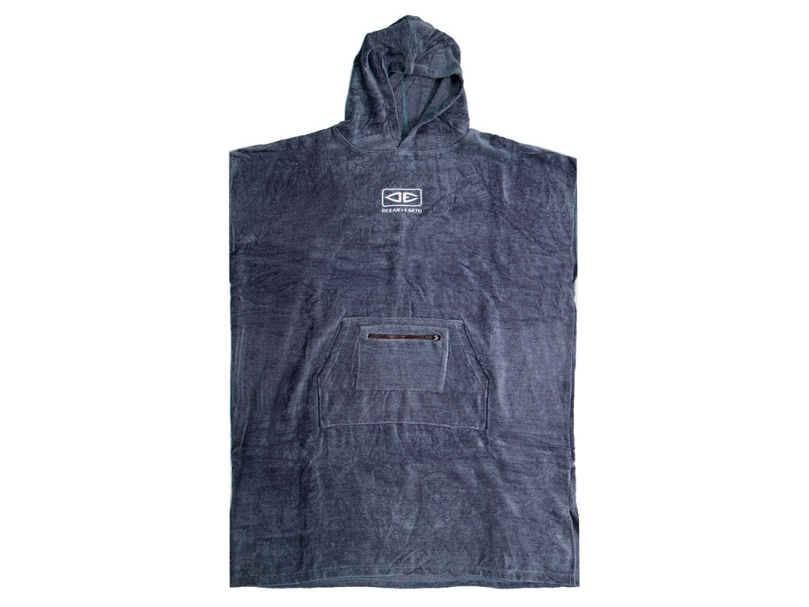 Poncho com Capuz Corp Cinzentoocean & Earth
