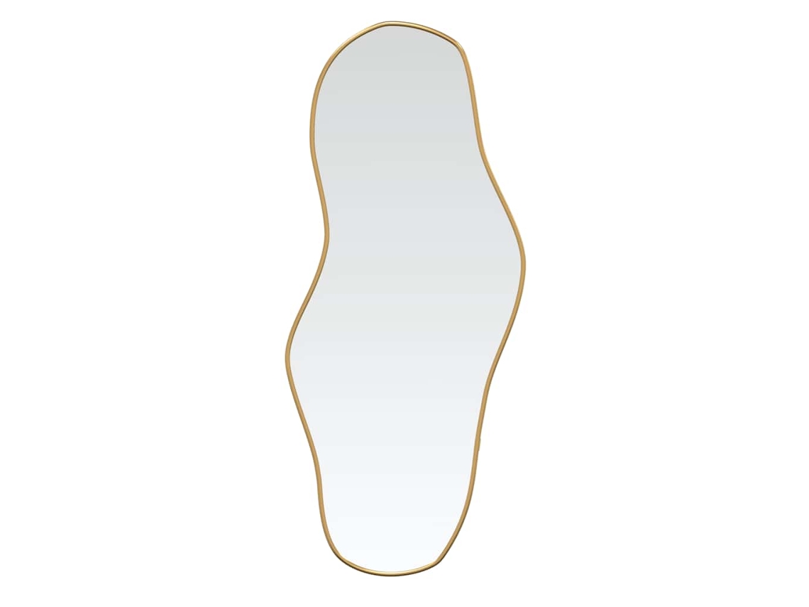 Vidaxl Espelho De Parede 80x35 Cm Dourado