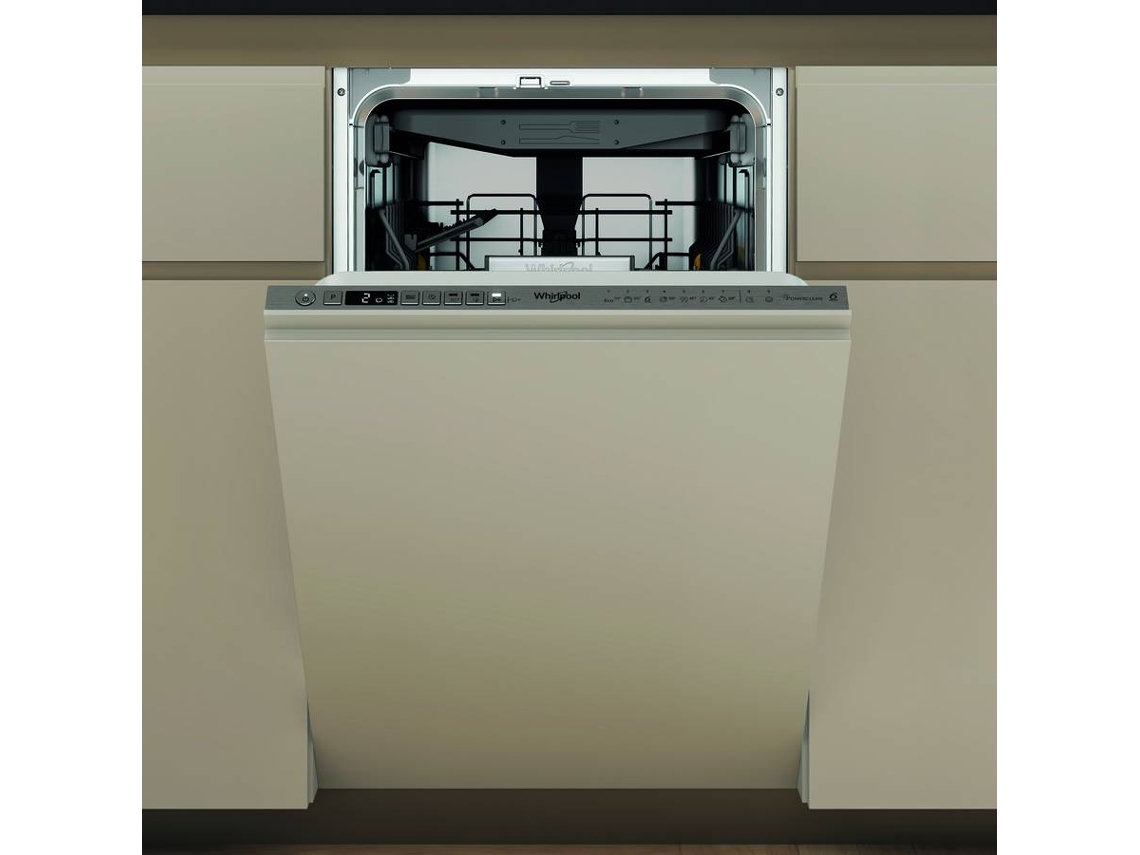 Máquina de Lavar Loiça WHIRLPOOL WH6IB10BS7LA0 (10 Conjuntos - 45 cm - Inox)