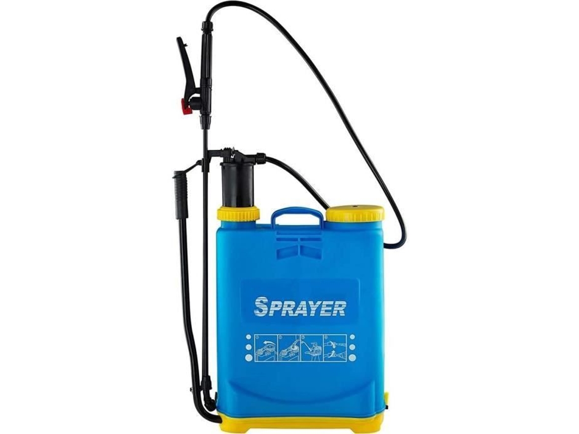 Pulverizador De Pressão Para Jardim Pulverizador De Mochila Confortável, Pulverizador De Capina, 16 20 Litros, 3 Bicos Incluídos Vége285