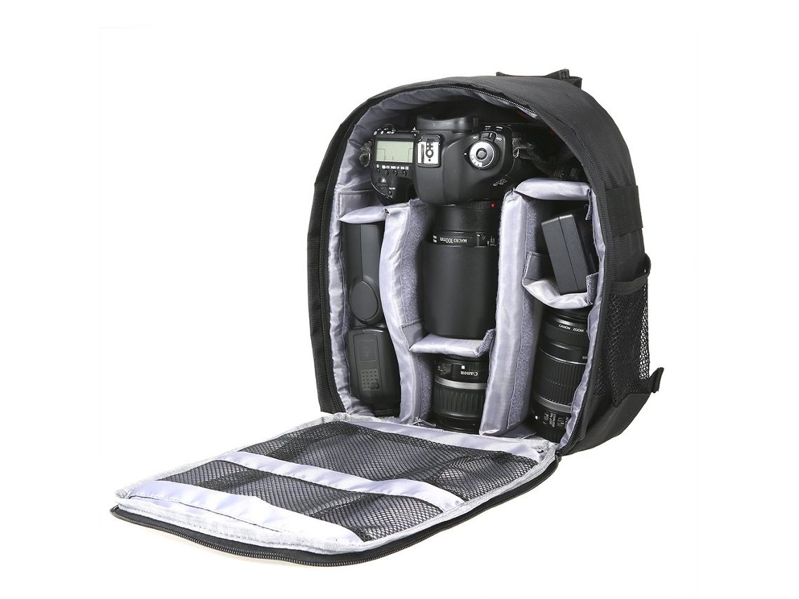 Mochila Para Câmera À Prova Dágua E De Choque Para Camping Pequena Brilvibera