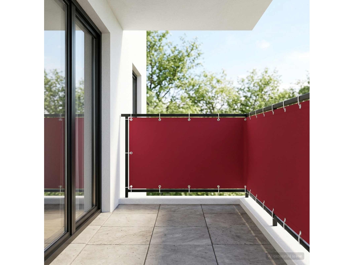 Vidaxl Tela De Privacidade Para Varanda 150 X 500 Cm