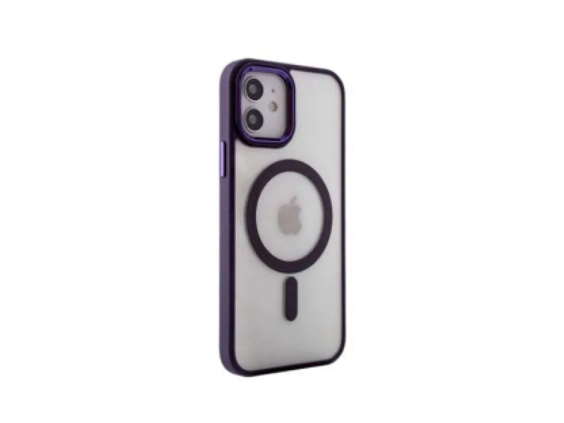 Capa Magsafe para iPhone 15 ELEVENTEK Roxo