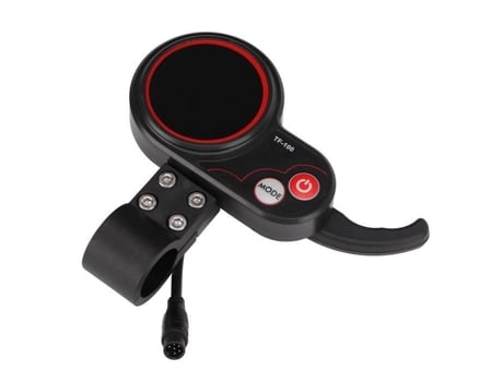 FAFEICY Tf-100 Display de 6 Pinos Instrumento de Comunicação de 6 Pinos com Display 48V Tf-100 para Controlador de Scooter