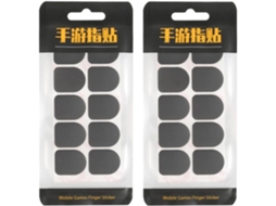 Adesivos De Fibra Carbono Para Jogos Popetpop, Conjunto De 20 Peças, Resistentes Ao Suor E Antiderrapantes, Protetores