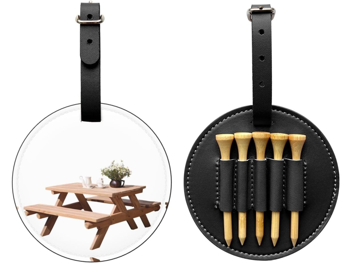 Bolsa pequena para Tees de Golfe pretos | S/MARCA