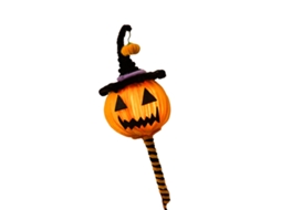 Laxiscreed Abóbora De Halloween Luz Decorativa Com Luzes E Bastão Para Diy E Presentes