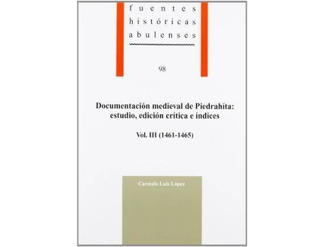 Livro 1461-1465 de Luis López, Carmelo (Espanhol)