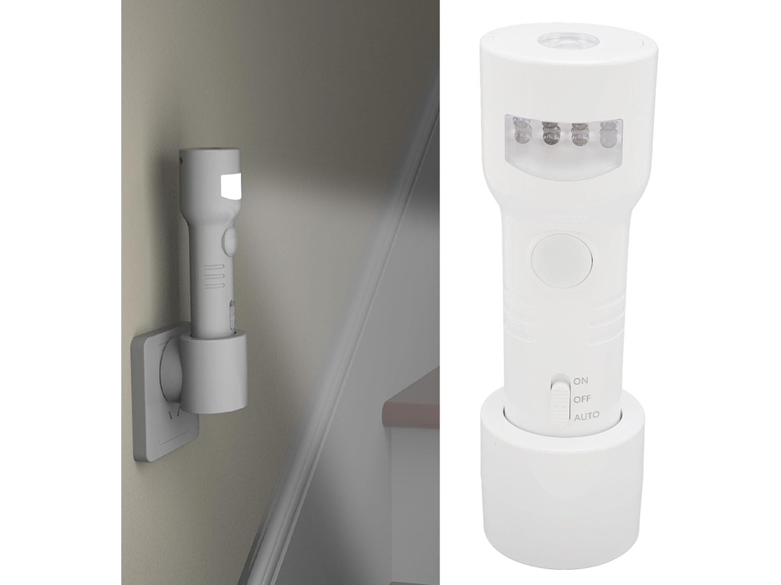 Luz Noturna Inteligente com Sensor Crepuscular, Luz Branca Quente de 4000k e Cores Rgb, Plugue Europeu BRILVIBERA (1, 15w)