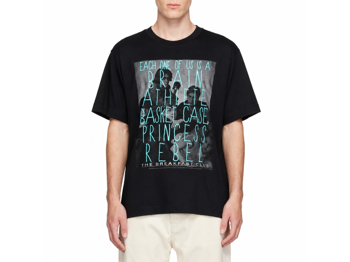 Rockinstone Breakfast Club Movie Idk Black Adult T-shirt Size:l