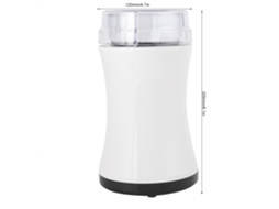 Moedor De Café Semiautomático Doméstico, Moedor De Café Elétrico, Branco, 220 240 V, Plugue Ue Brilvibera