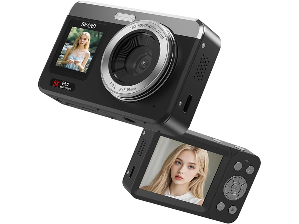 Câmera de viagem 80 MP, modo automático SFUSHOS