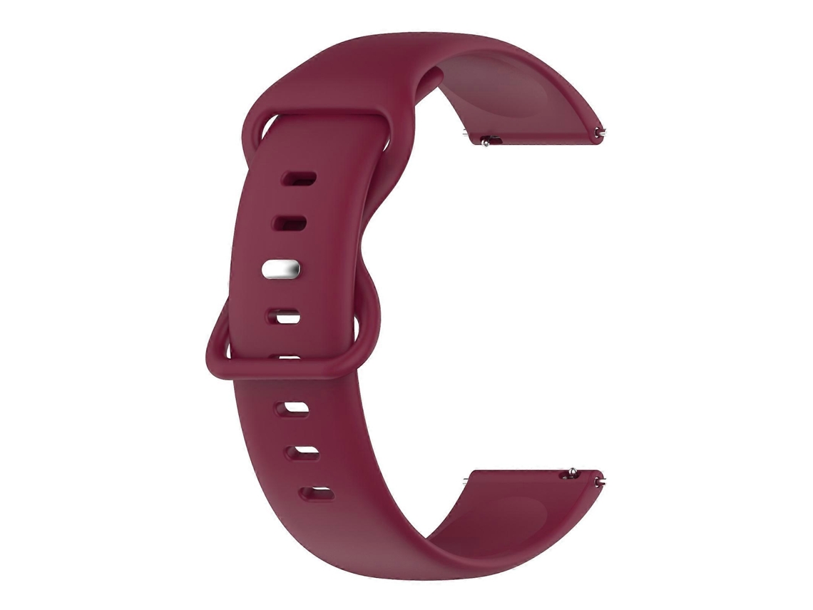 Pulseira De Silicone De Cor Sólida De 20 Mm Para Amazfit Bip