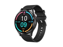 Relógio inteligente Bestvite 1.43 com Bluetooth, chamadas e ECG (preto)