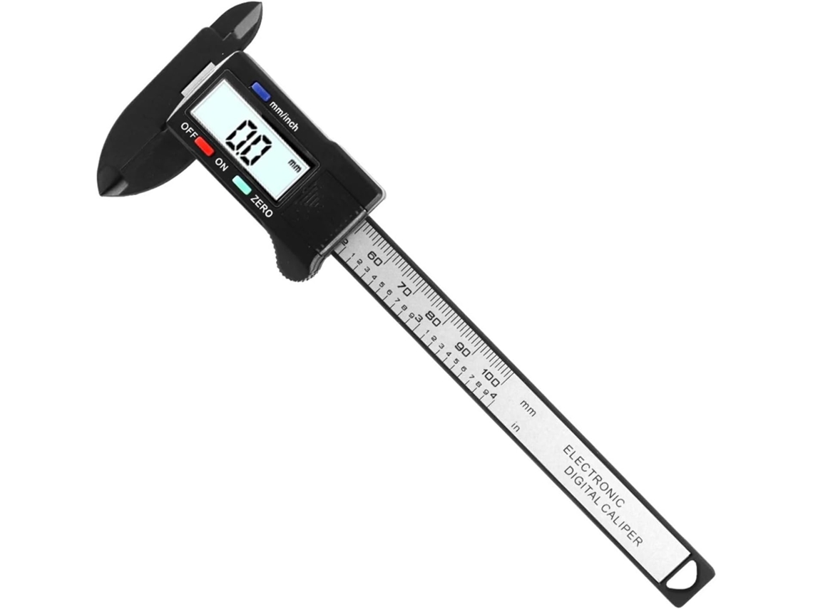Paquímetro Digital Eletrônico Com Visor Lcd De 6 Polegadas, Ferramenta