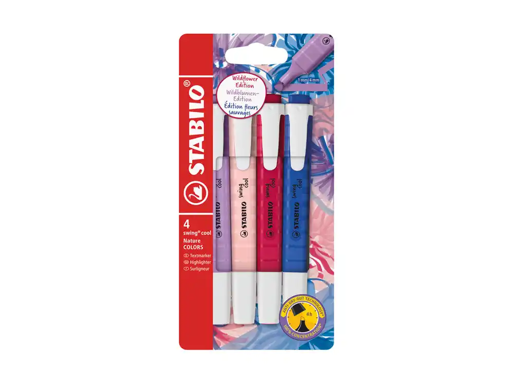 Marcador de Tinta Fluorescente STABILO Wildflower