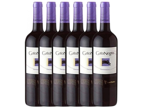 Vinho GATO NEGRO Gato Negro Carmenère (0.75 L - 6 unidades)