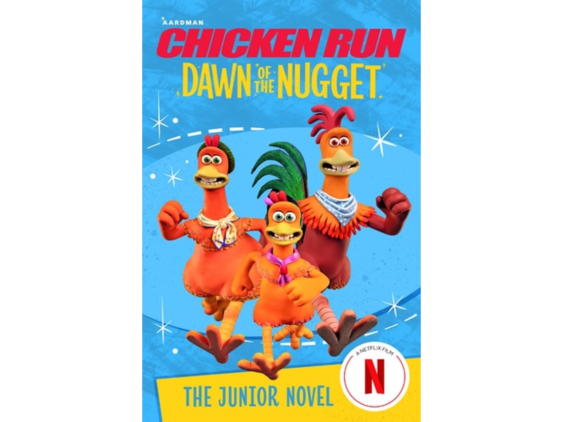 Livro Chicken Run Dawn of the Nugget The Junior Novel de Amanda Li e Aardman Animations (Inglês)