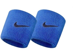 Punho Elástico NIKE swoosh (TU - Azul)