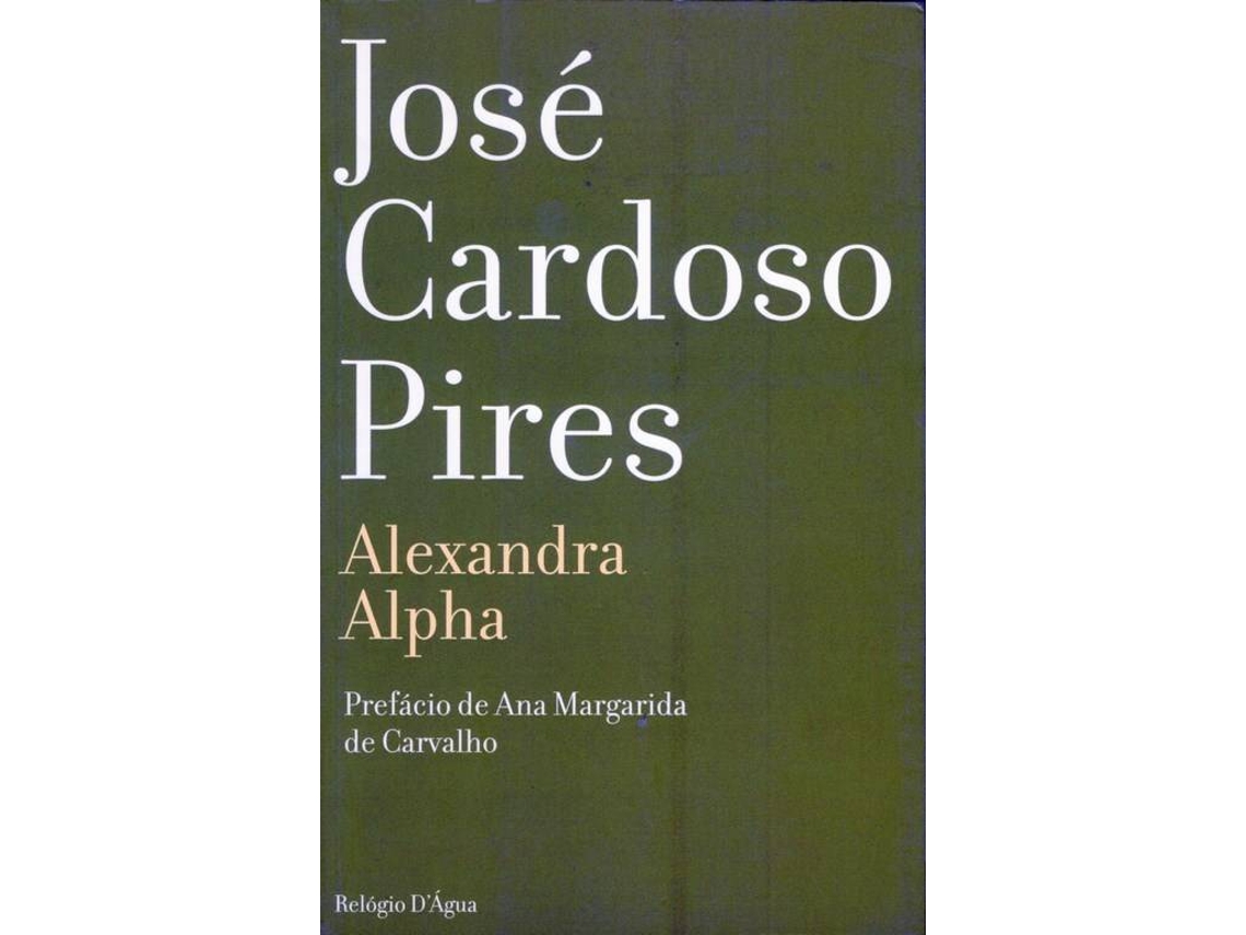 Livro Alexandra Alpha de José Cardoso Pires (Português)